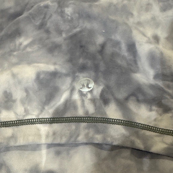 Lululemon Define Jacket with Hoody- Grey Tie-Dye Zip-Up - Picture 5 of 7